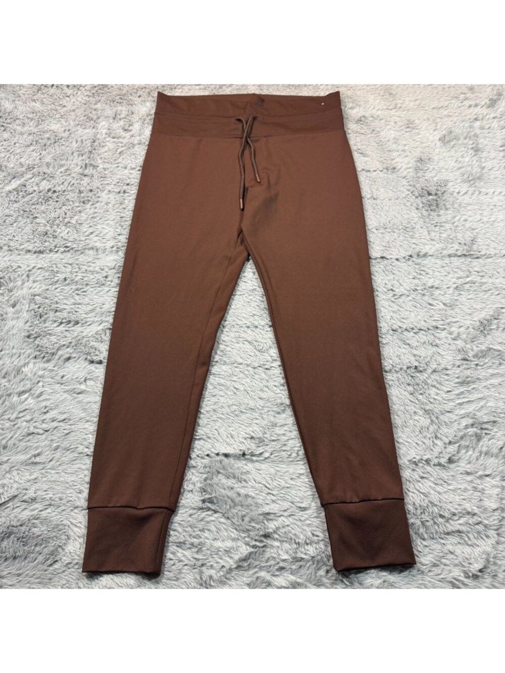 No Boundaries Pant Women's XL Brown Polyester Jogger Performance Running Stretch